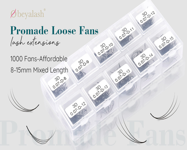 3D Premade Eyelash Extension Loose Fans Wholesale-LM